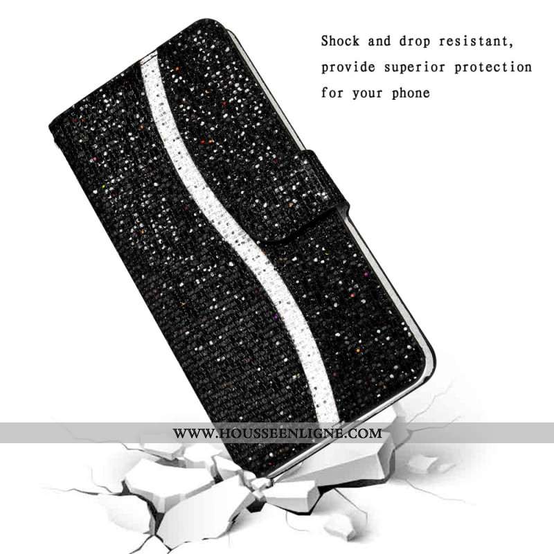Housse Samsung Galaxy S25 FE S design Paillettes