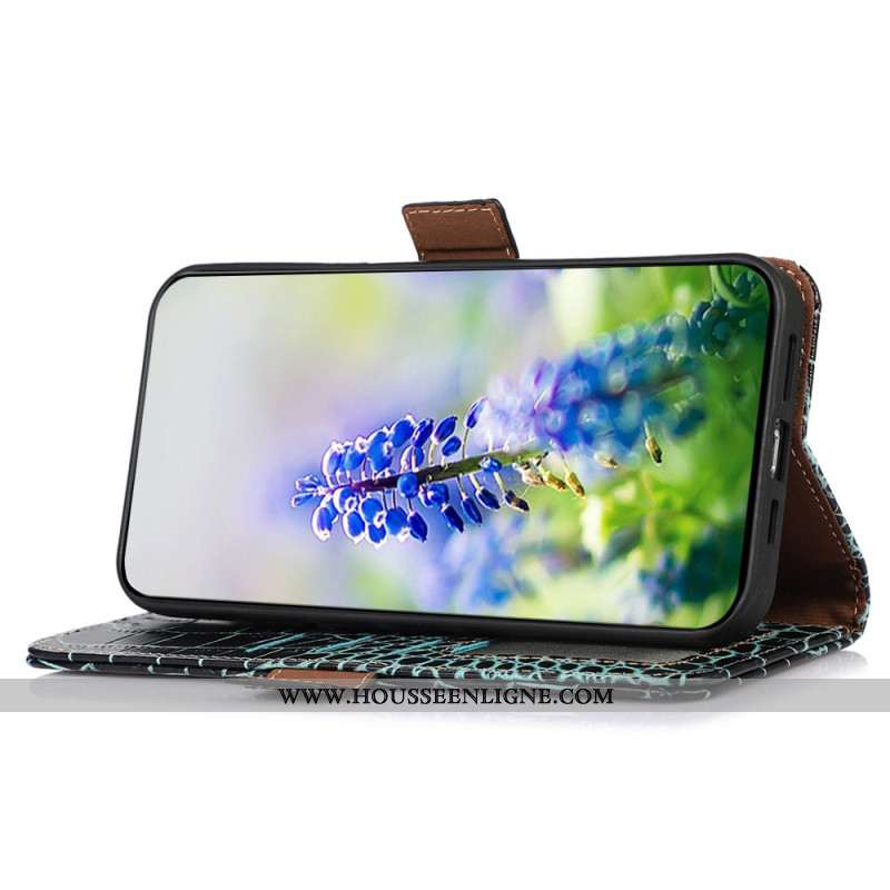 Housse Samsung Galaxy S25 FE Style Crocodile