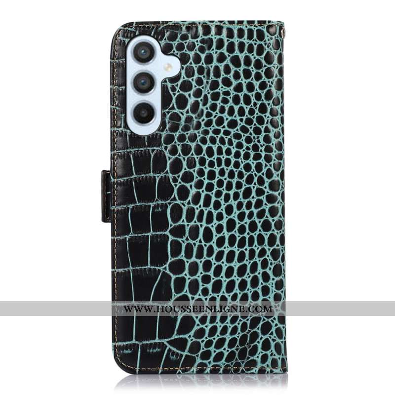 Housse Samsung Galaxy S25 FE Style Crocodile