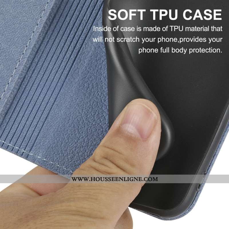 Housse Samsung Galaxy S25 FE Texture Tissée et Lanière