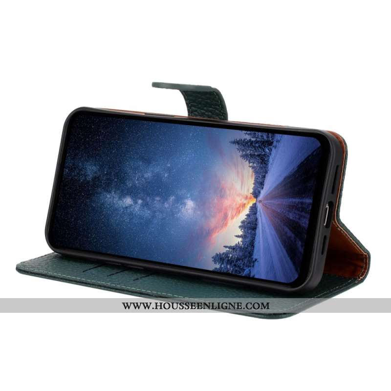 Housse Samsung Galaxy S25 FE Vrai Cuir