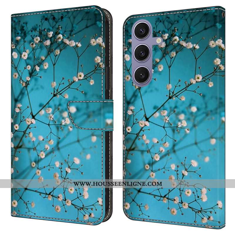 Housse Samsung Galaxy S25 Plus 5G Branches Fleuries