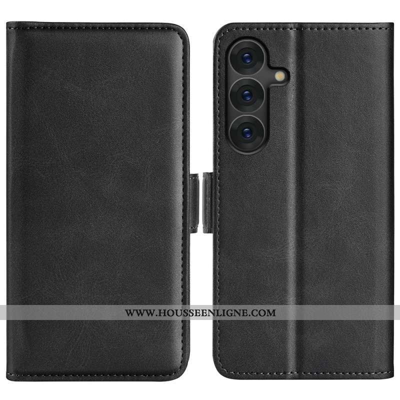 Housse Samsung Galaxy S25 Plus 5G Double Fermoir