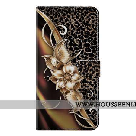 Housse Samsung Galaxy S25 Plus 5G Fleurs Métalliques