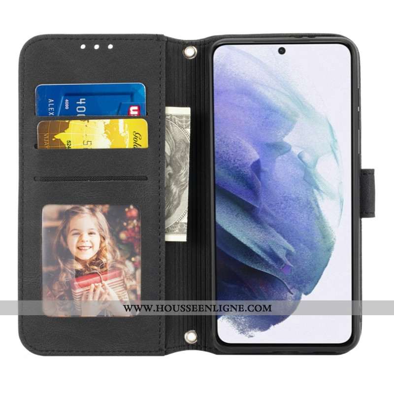 Housse Samsung Galaxy S25 Plus 5G Frise et Lanière