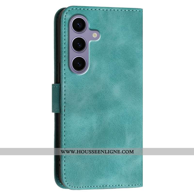 Housse Samsung Galaxy S25 Plus 5G Géométrie à Lanière