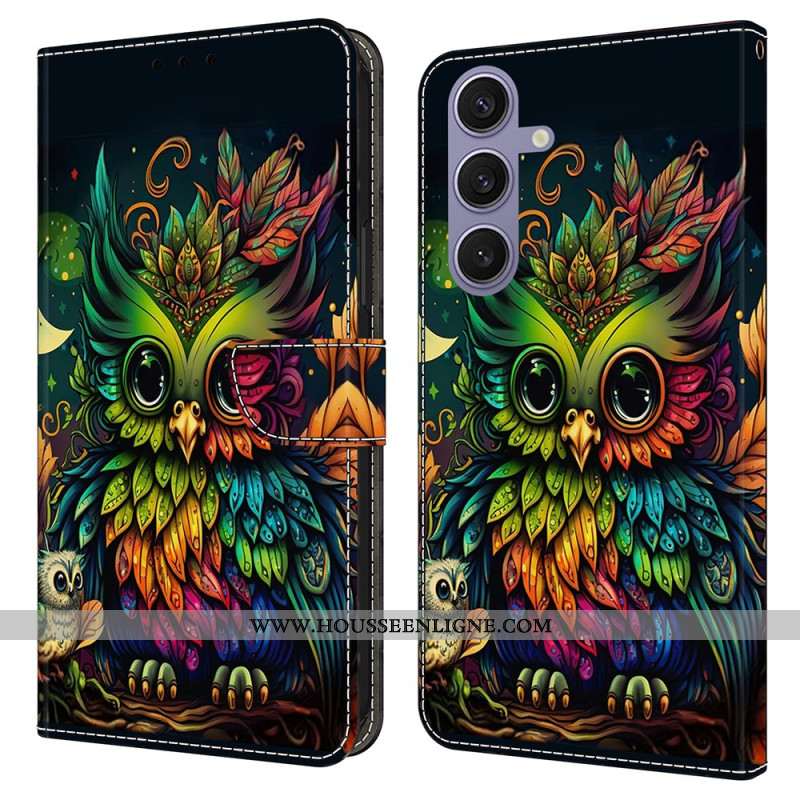 Housse Samsung Galaxy S25 Plus 5G Hibou Coloré