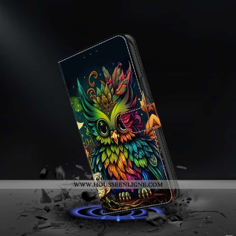Housse Samsung Galaxy S25 Plus 5G Hibou Coloré