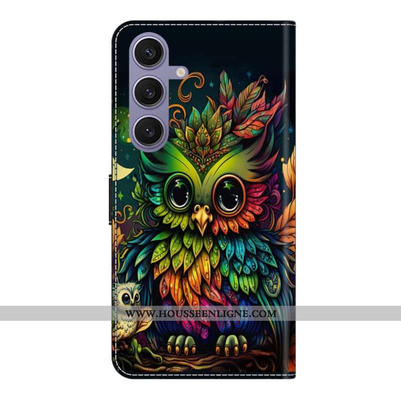 Housse Samsung Galaxy S25 Plus 5G Hibou Coloré