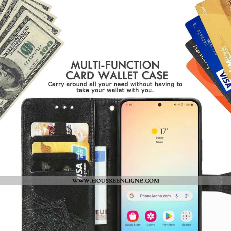 Housse Samsung Galaxy S25 Plus 5G Mandala Baroque