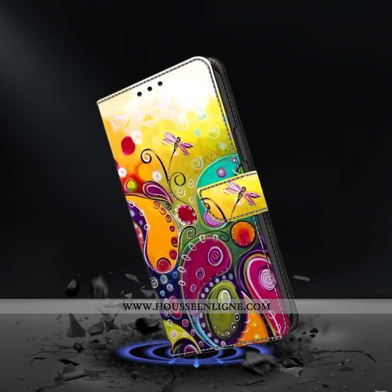 Housse Samsung Galaxy S25 Plus 5G Motif Floral Coloré