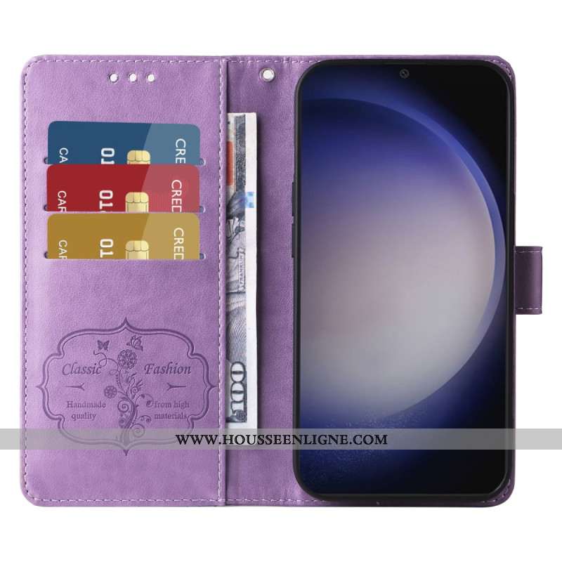 Housse Samsung Galaxy S25 Plus 5G Petites Fleurettes