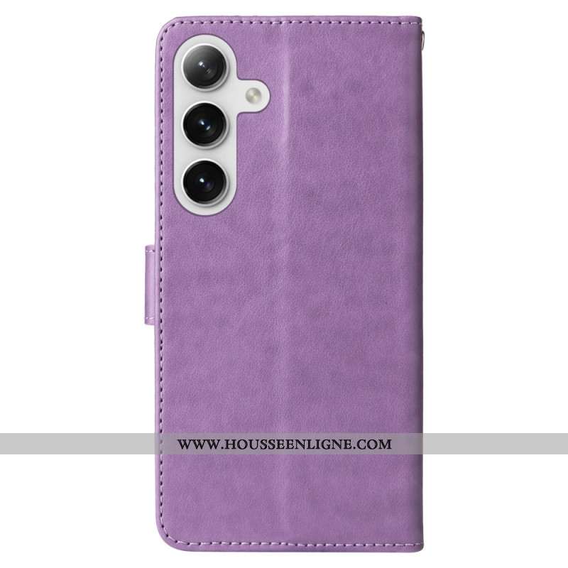 Housse Samsung Galaxy S25 Plus 5G Petites Fleurettes