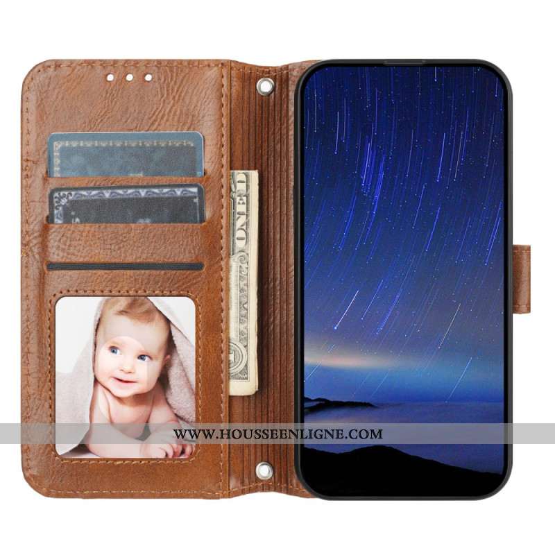 Housse Samsung Galaxy S25 Plus 5G Poche Zippée et Bandoulière