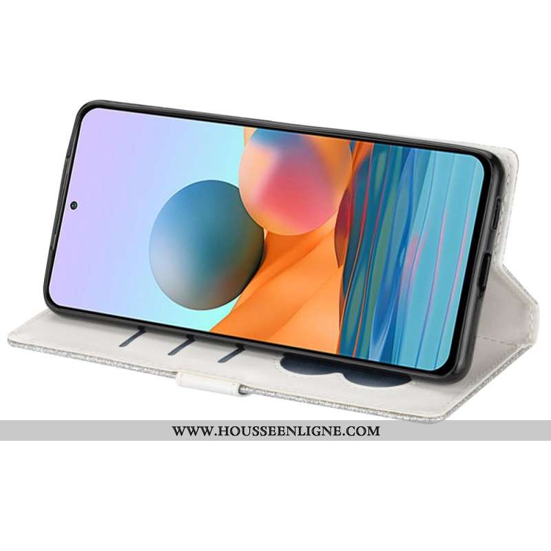 Housse Samsung Galaxy S25 Plus 5G Porte-Monnaie Paillettes