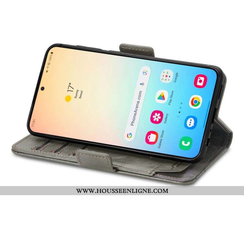 Housse Samsung Galaxy S25 Plus 5G Portefeuille RFID CASENEO