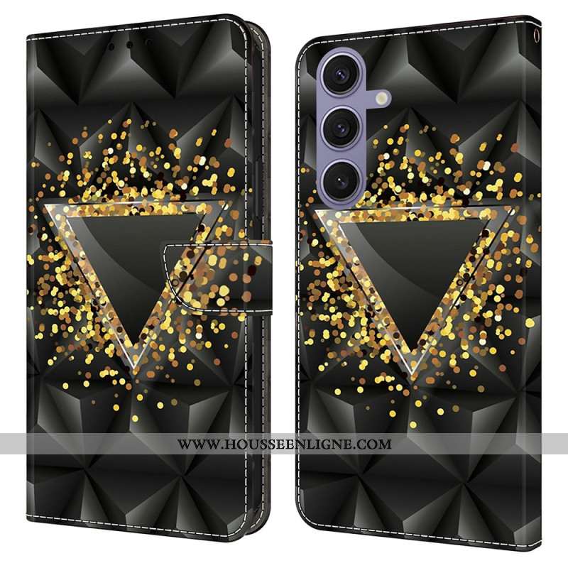 Housse Samsung Galaxy S25 Plus 5G Triangle Doré