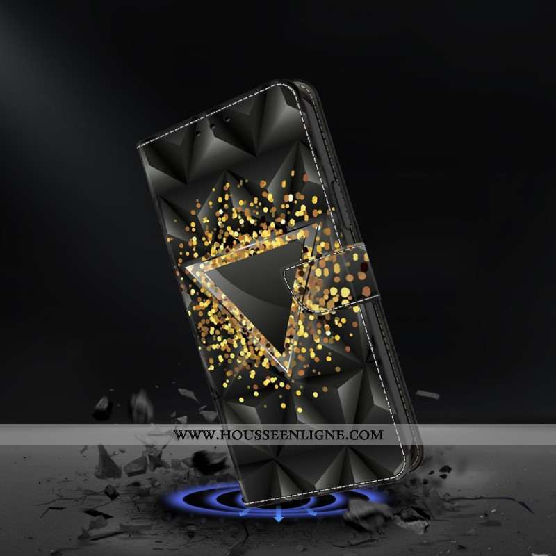 Housse Samsung Galaxy S25 Plus 5G Triangle Doré