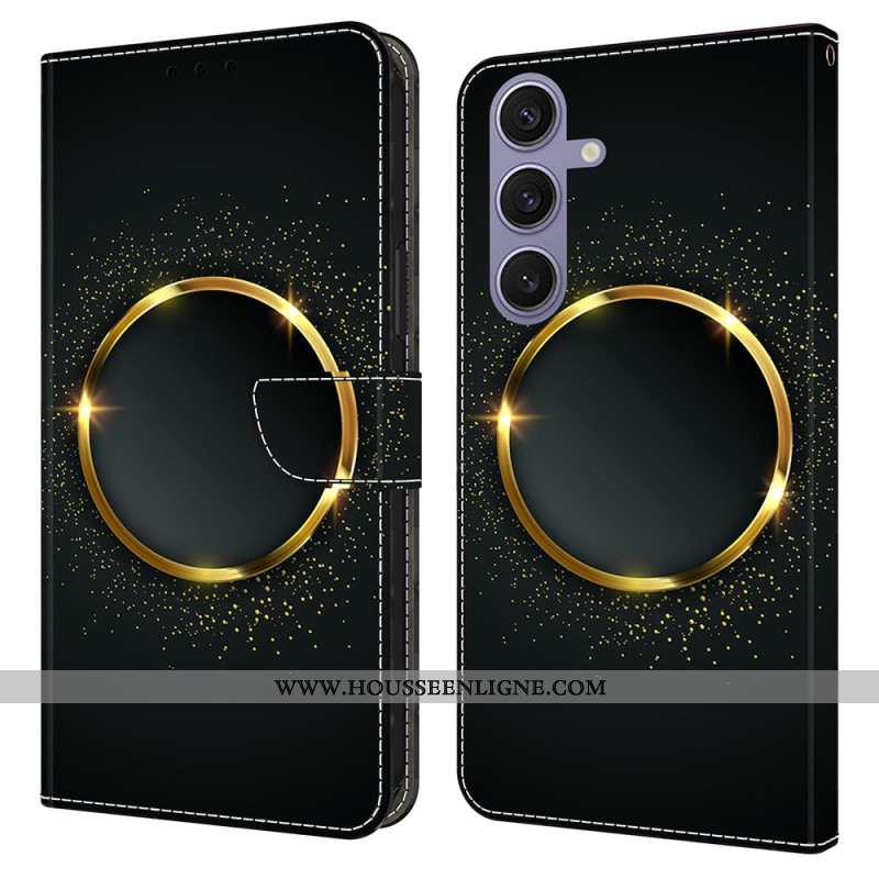 Housse Samsung Galaxy S25 Plus Cercle Doré