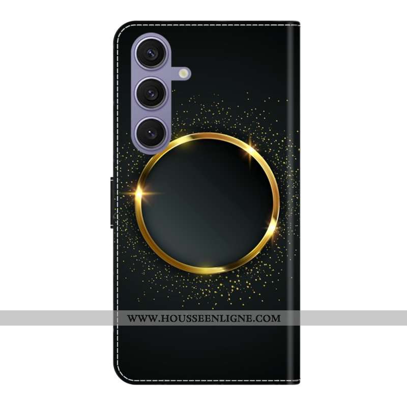 Housse Samsung Galaxy S25 Plus Cercle Doré
