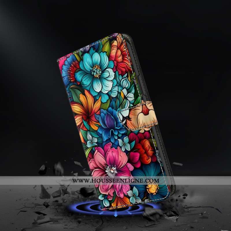 Housse Samsung Galaxy S25 Plus Fleurs Colorées