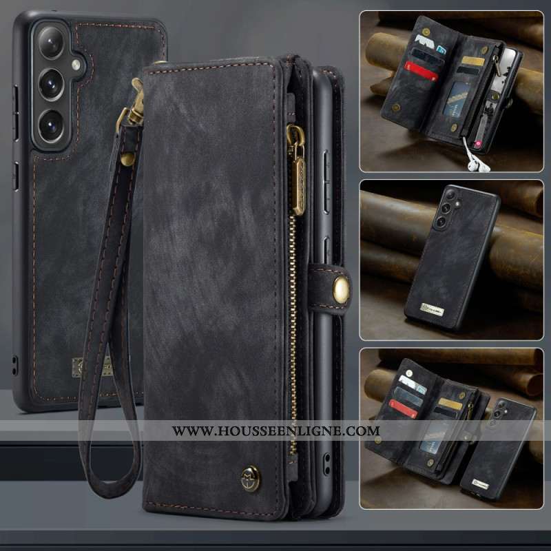 Housse Samsung Galaxy S25 Portefeuille CASEME
