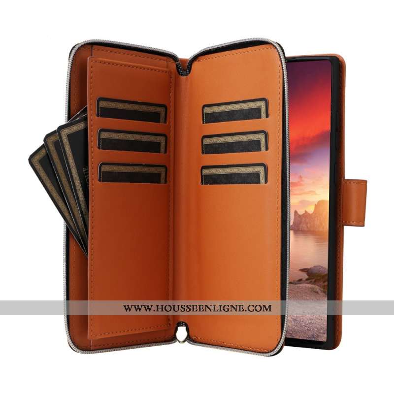 Housse Samsung Galaxy S25 Ultra 5G 9 Porte-Cartes à Lanière