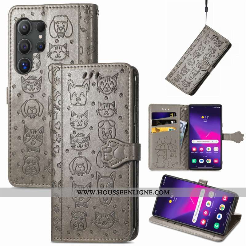 Housse Samsung Galaxy S25 Ultra 5G Animaux Animés