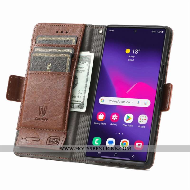 Housse Samsung Galaxy S25 Ultra 5G CASENEO Bicolore RFID