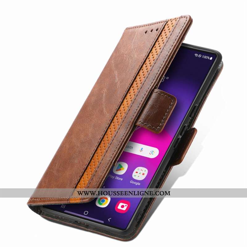 Housse Samsung Galaxy S25 Ultra 5G CASENEO Bicolore RFID