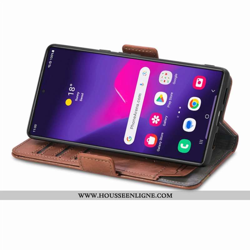 Housse Samsung Galaxy S25 Ultra 5G CASENEO Bicolore RFID