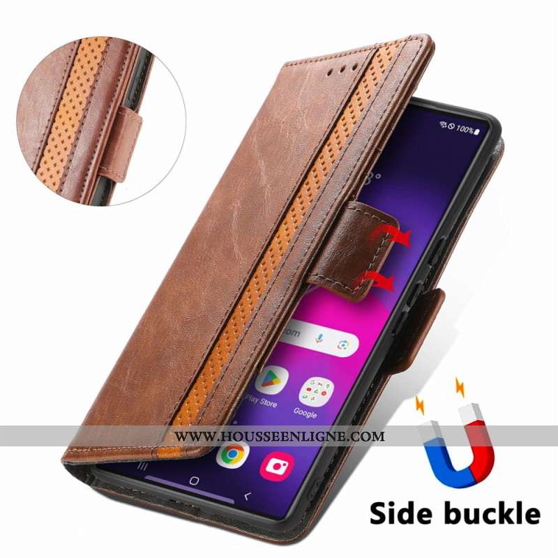 Housse Samsung Galaxy S25 Ultra 5G CASENEO Bicolore RFID