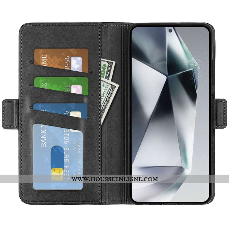 Housse Samsung Galaxy S25 Ultra 5G Double Fermoir