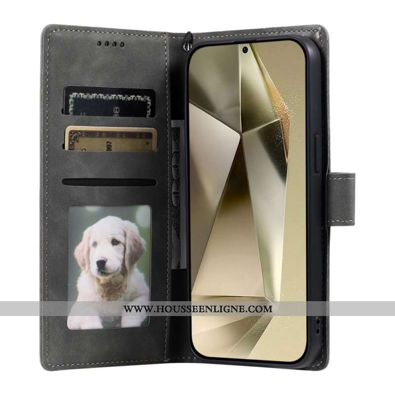 Housse Samsung Galaxy S25 Ultra 5G Effet Daim Mandala