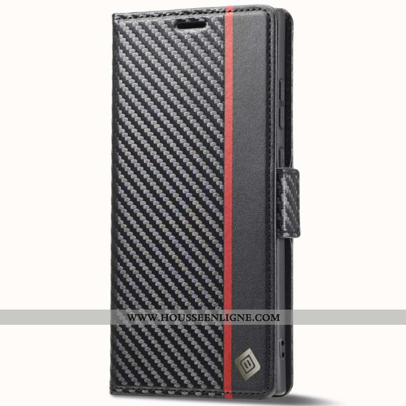 Housse Samsung Galaxy S25 Ultra 5G Fibre Carbone LC.IMEEKE