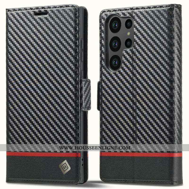 Housse Samsung Galaxy S25 Ultra 5G Fibre Carbone LC.IMEEKE