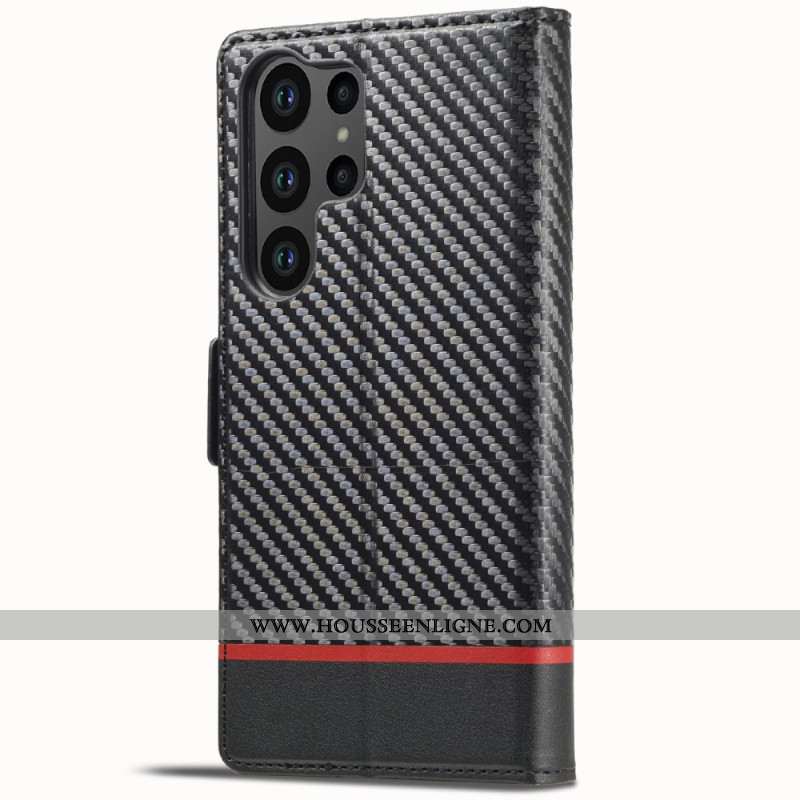 Housse Samsung Galaxy S25 Ultra 5G Fibre Carbone LC.IMEEKE