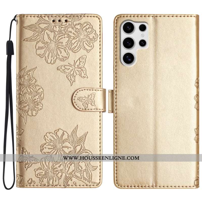 Housse Samsung Galaxy S25 Ultra 5G Fleurs de Cerisier