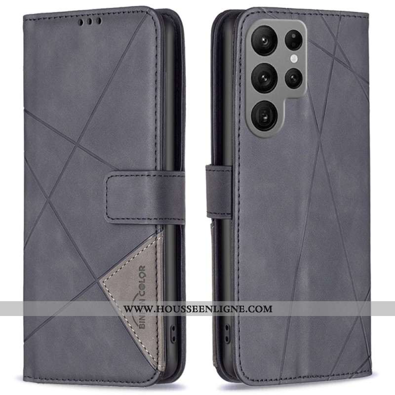 Housse Samsung Galaxy S25 Ultra 5G Géométrie BINFEN COLOR