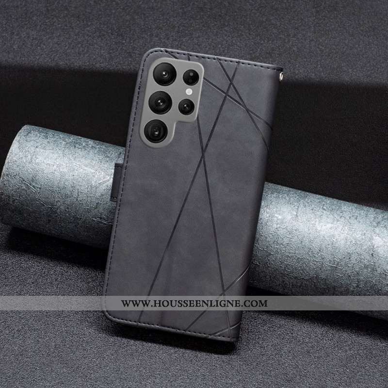 Housse Samsung Galaxy S25 Ultra 5G Géométrie BINFEN COLOR