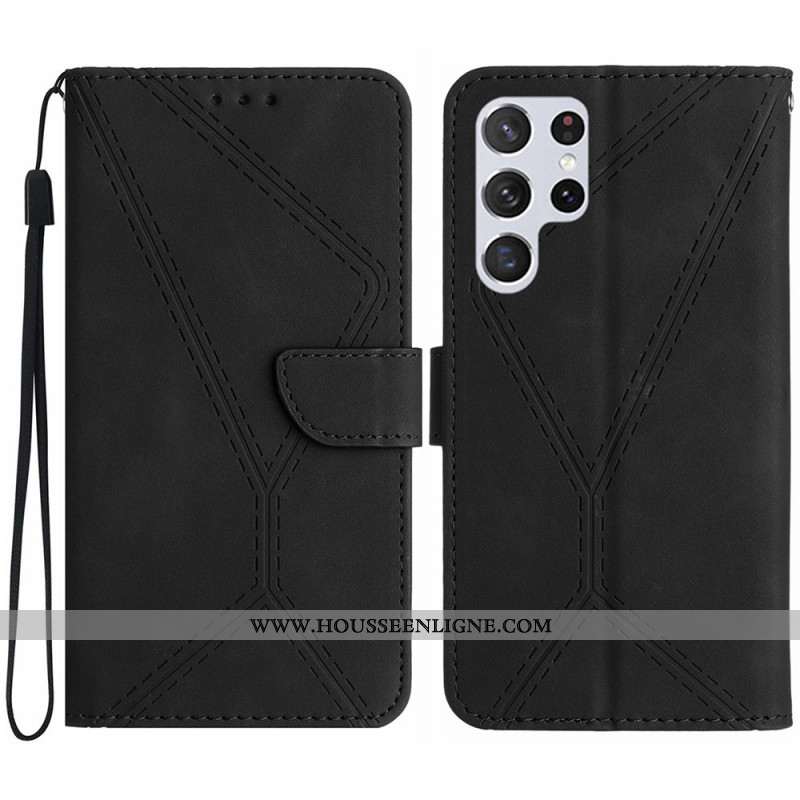 Housse Samsung Galaxy S25 Ultra 5G Lignes et Tirés