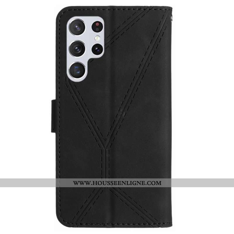 Housse Samsung Galaxy S25 Ultra 5G Lignes et Tirés