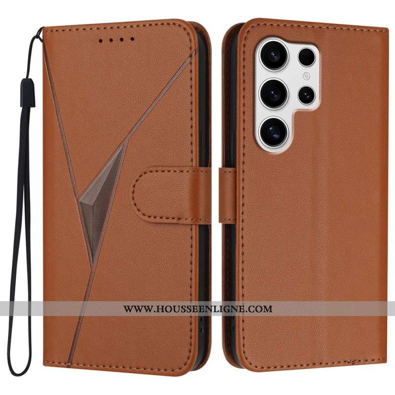Housse Samsung Galaxy S25 Ultra 5G Motif Triangulaire