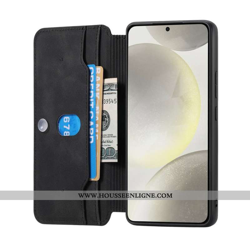 Housse Samsung Galaxy S25 Ultra 5G Portefeuille et Coque Détachable
