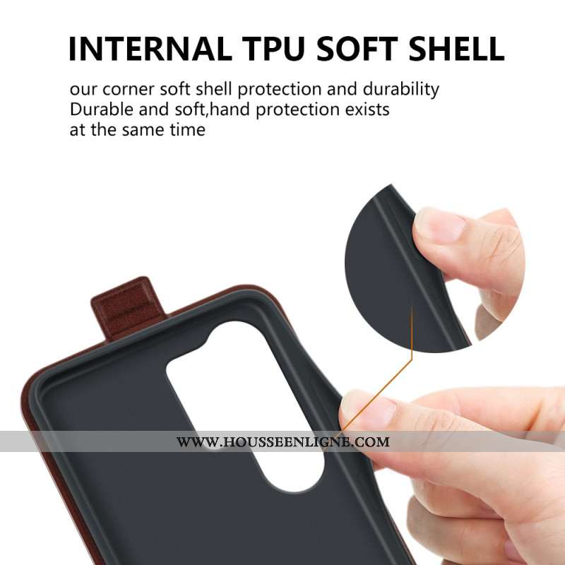 Housse Samsung Galaxy S25 Ultra 5G Rabat Vertical