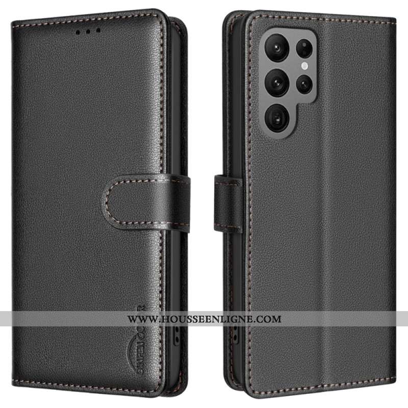 Housse Samsung Galaxy S25 Ultra 5G Technologie RFID BINFEN COLOR