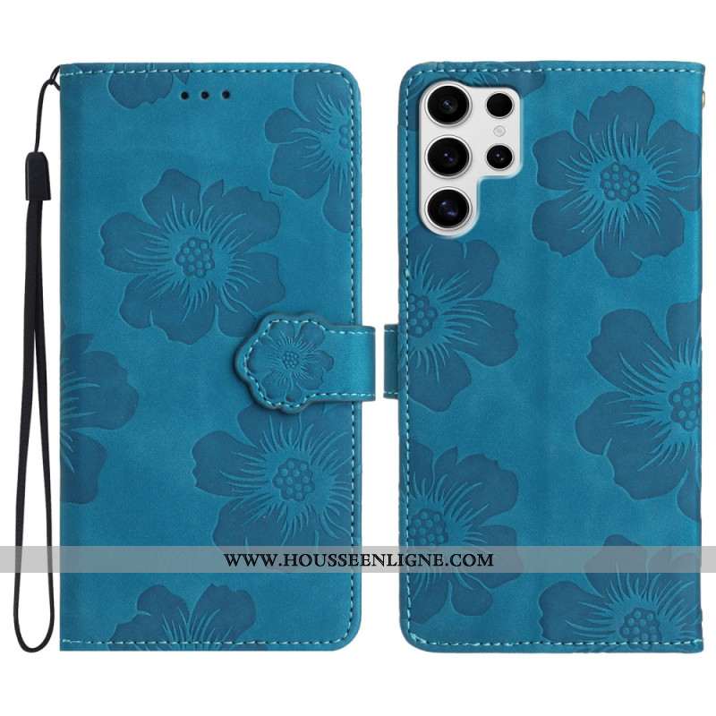 Housse Samsung Galaxy S25 Ultra Florale Raffinée