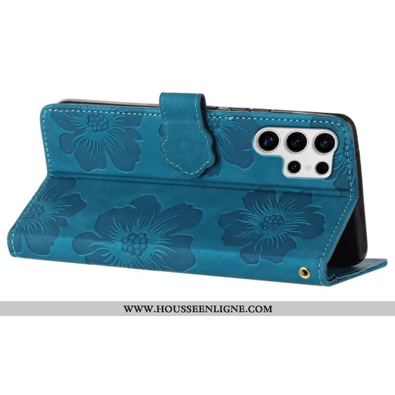 Housse Samsung Galaxy S25 Ultra Florale Raffinée