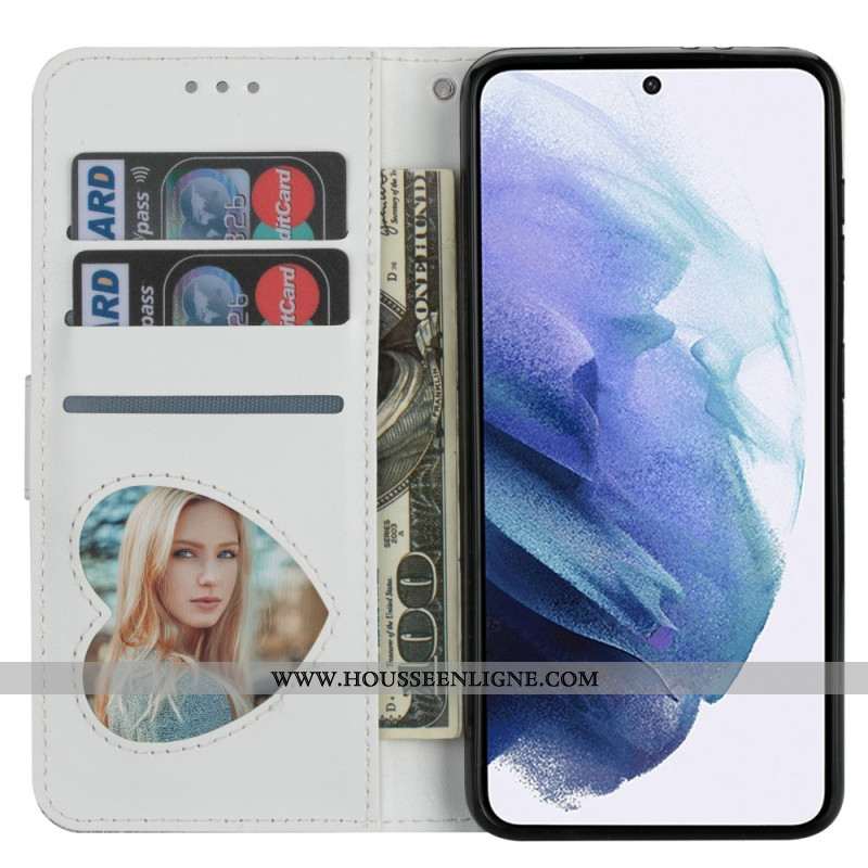 Housse Samsung Galaxy S25 Ultra Pochette Pailletée à Lanière