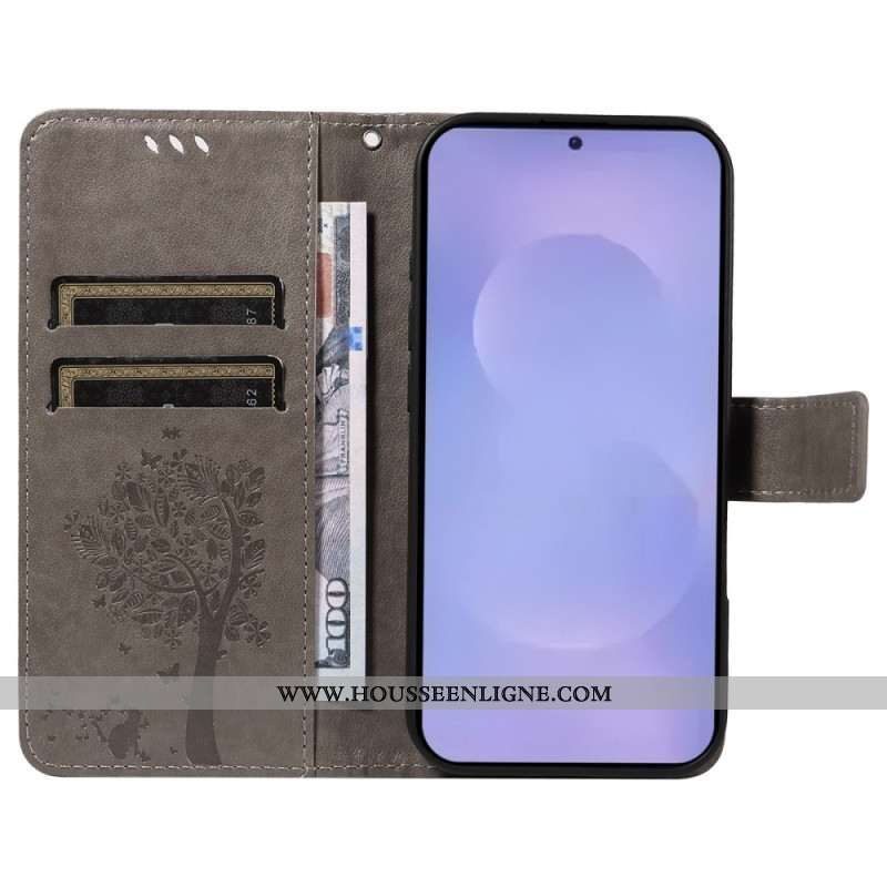 Housse Samsung Galaxy S26 Arbre et Chat